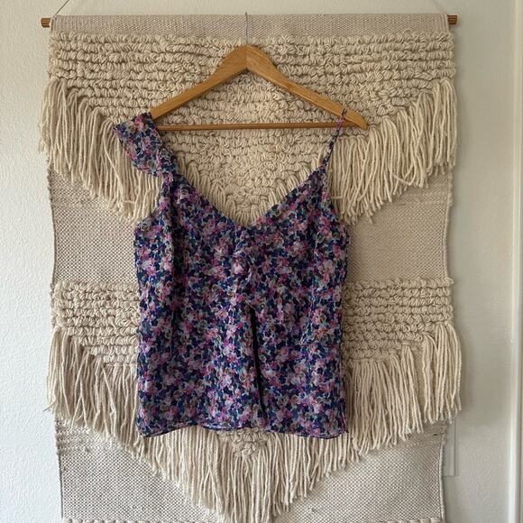 Veronica Beard Multi Ruffle Top - Picture 1 of 7